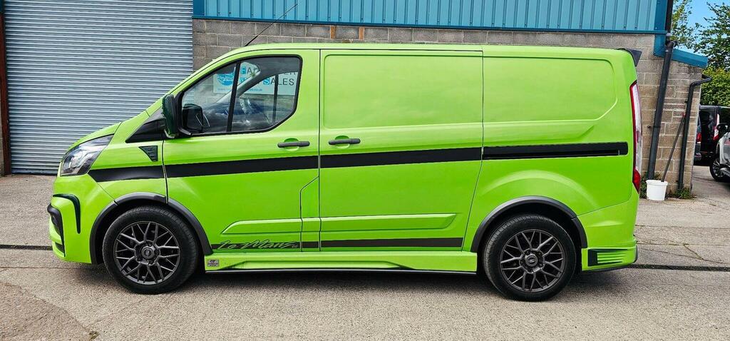 Ford Transit Custom Panel Van 170Bhp 280 Gt Carbon Le Mans Swb 2 Green #4