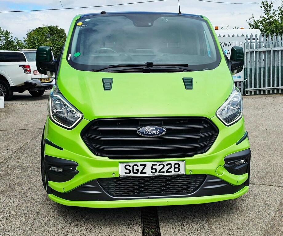Ford Transit Custom Panel Van 170Bhp 280 Gt Carbon Le Mans Swb 2 Green #2