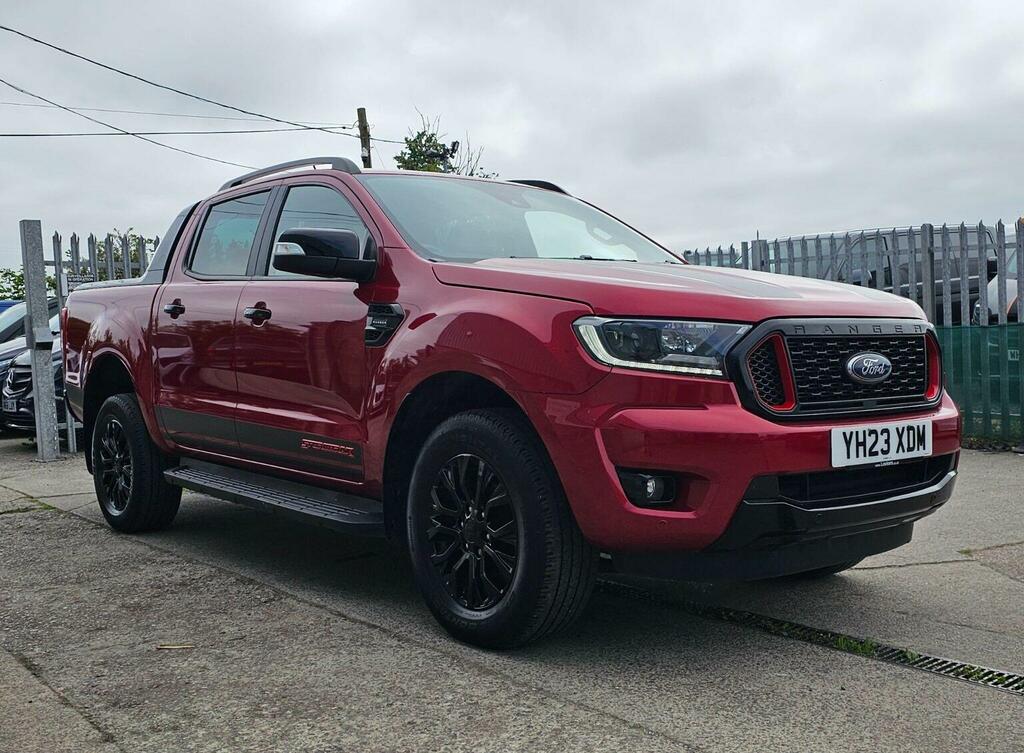 Ford Ranger Pickup 2.0 Ecoblue Stormtrak 4Wd Euro 6 Ss YH23XDM Red #6