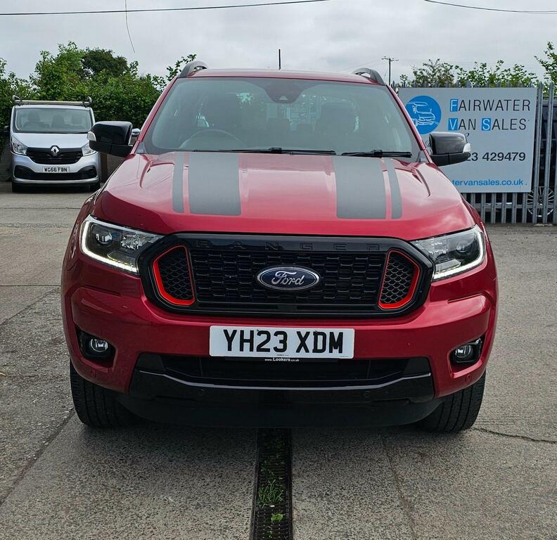 Ford Ranger Pickup 2.0 Ecoblue Stormtrak 4Wd Euro 6 Ss YH23XDM Red #3