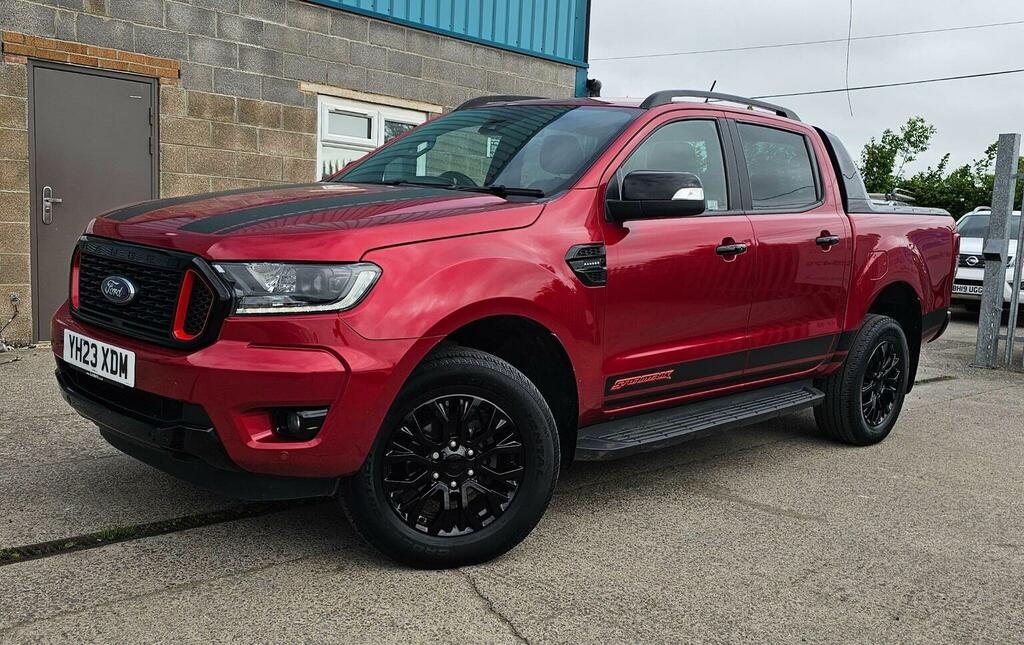 Ford Ranger Pickup 2.0 Ecoblue Stormtrak 4Wd Euro 6 Ss YH23XDM Red #4