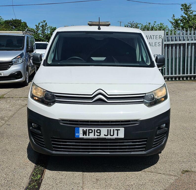 Citroen Berlingo Panel Van 1.6 Bluehdi 950 Enterprise XL Lwb Euro 6 WP19JUT White #2