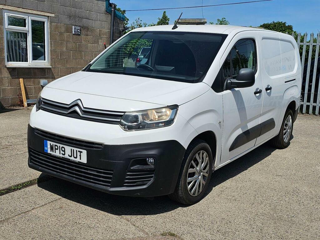 Citroen Berlingo Panel Van 1.6 Bluehdi 950 Enterprise XL Lwb Euro 6 WP19JUT White #3