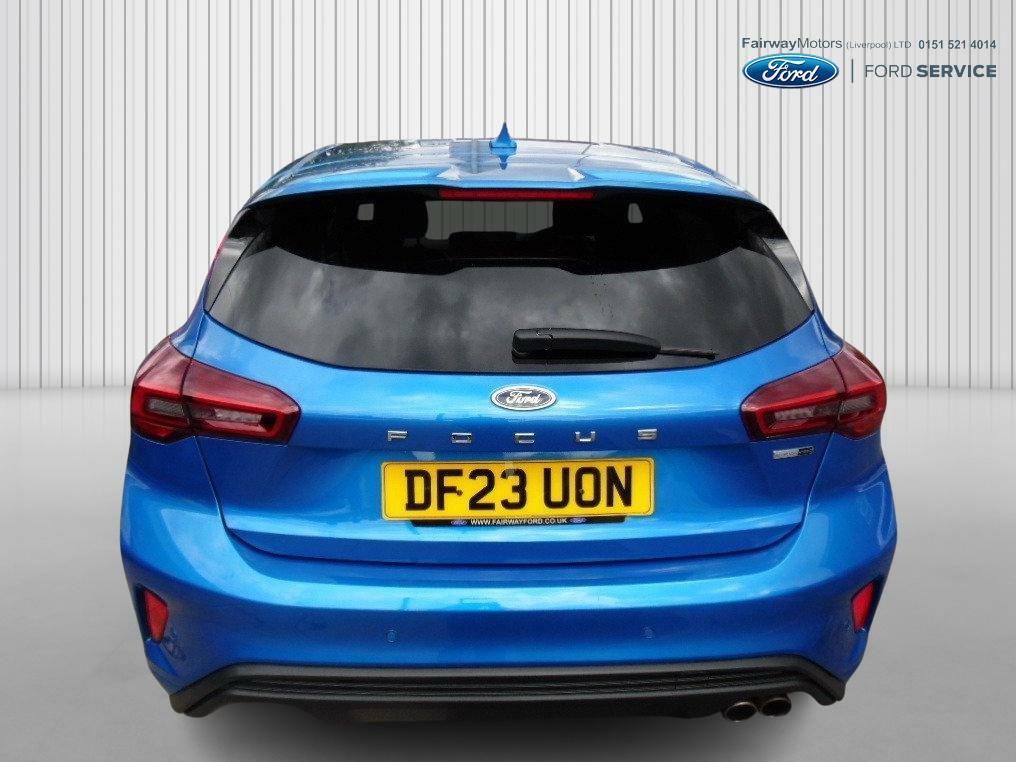 Ford Focus 1.0 St-line X Mhev DF23UON Blue #4