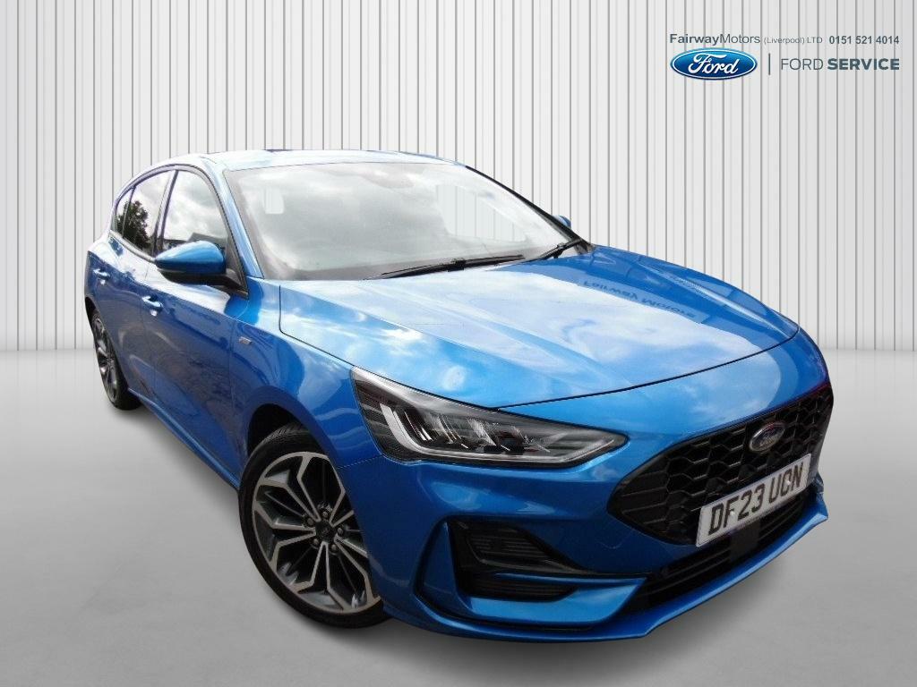 Ford Focus 1.0 St-line X Mhev Blue