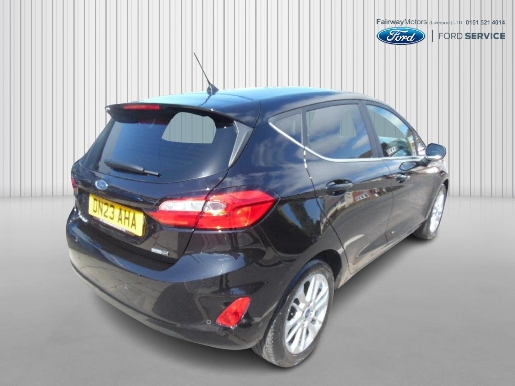 Ford Fiesta 1.0 Titanium Mhev DN23AHA Black #3