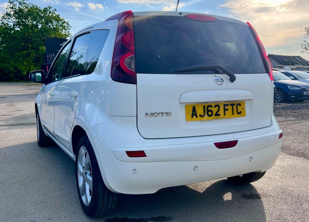 Nissan Note 1.6 16V N-tec Euro 5 AJ62FTC White #4