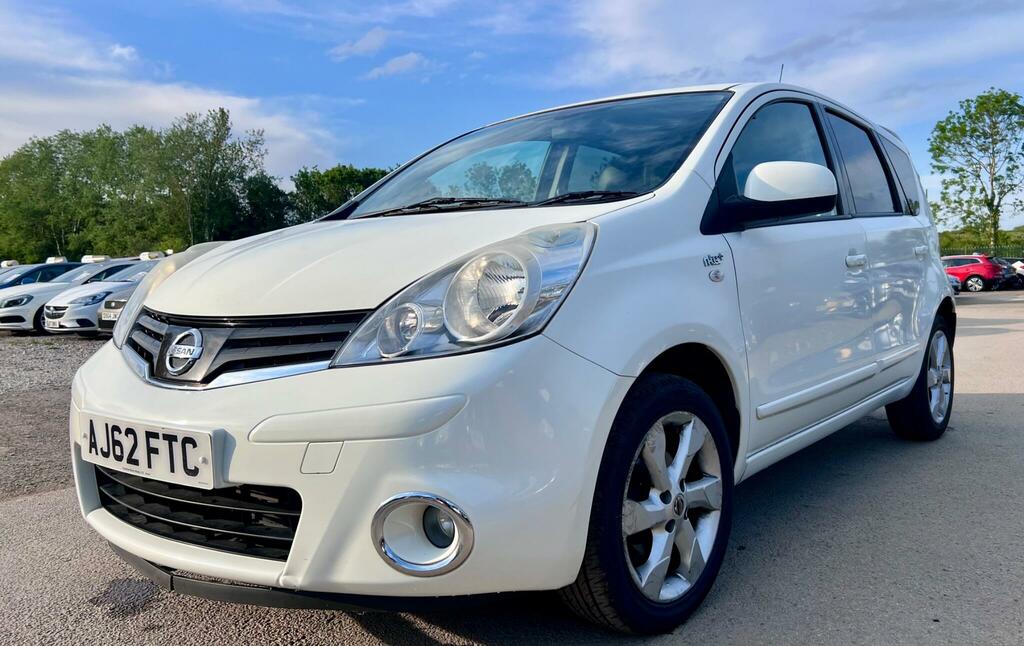 Nissan Note 1.6 16V N-tec Euro 5 AJ62FTC White #3