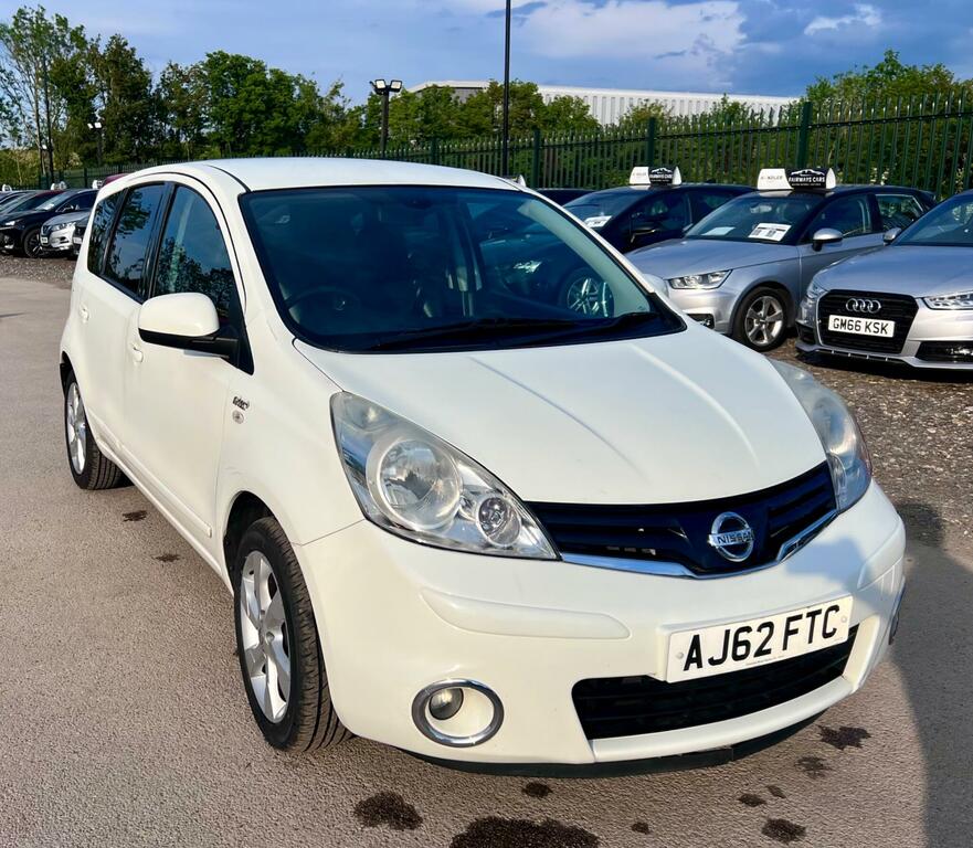 Nissan Note 1.6 16V N-tec Euro 5 AJ62FTC White #6