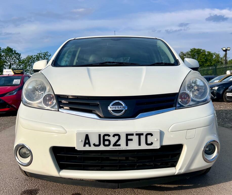 Nissan Note 1.6 16V N-tec Euro 5 AJ62FTC White #2