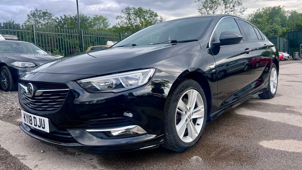 Vauxhall Insignia 1.6 Turbo D Ecotec Blueinjection Sri VX Line Nav G KY18DJU Black #3
