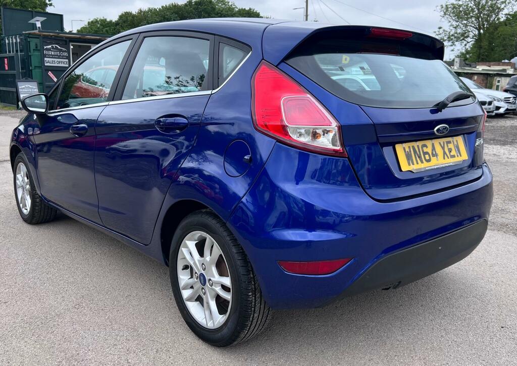 Ford Fiesta 1.25 Zetec Euro 5 WN64XEW Blue #4