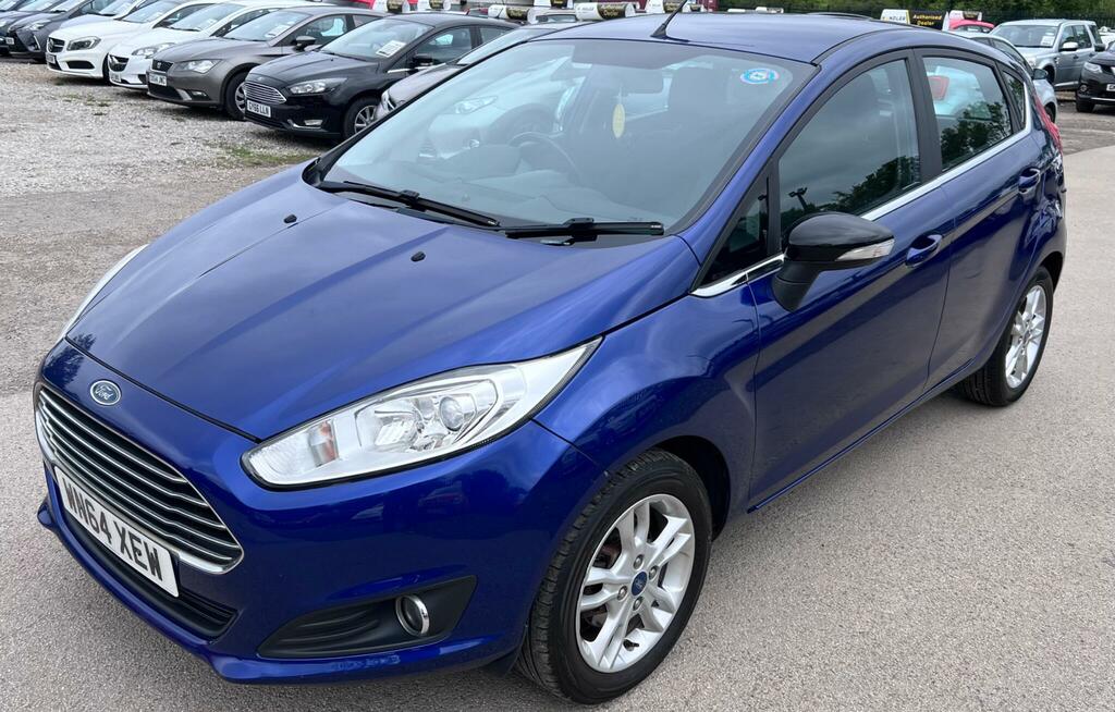 Ford Fiesta 1.25 Zetec Euro 5 WN64XEW Blue #3