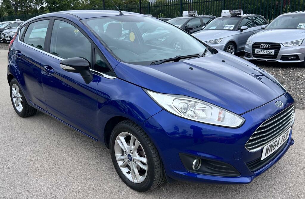 Ford Fiesta 1.25 Zetec Euro 5 WN64XEW Blue #5