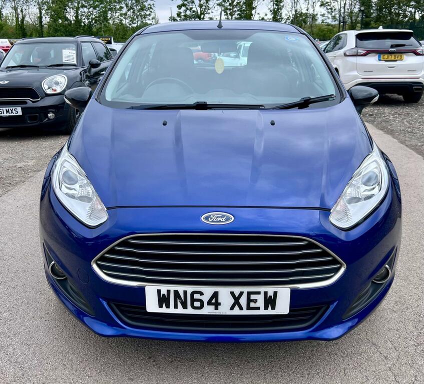 Ford Fiesta 1.25 Zetec Euro 5 WN64XEW Blue #2