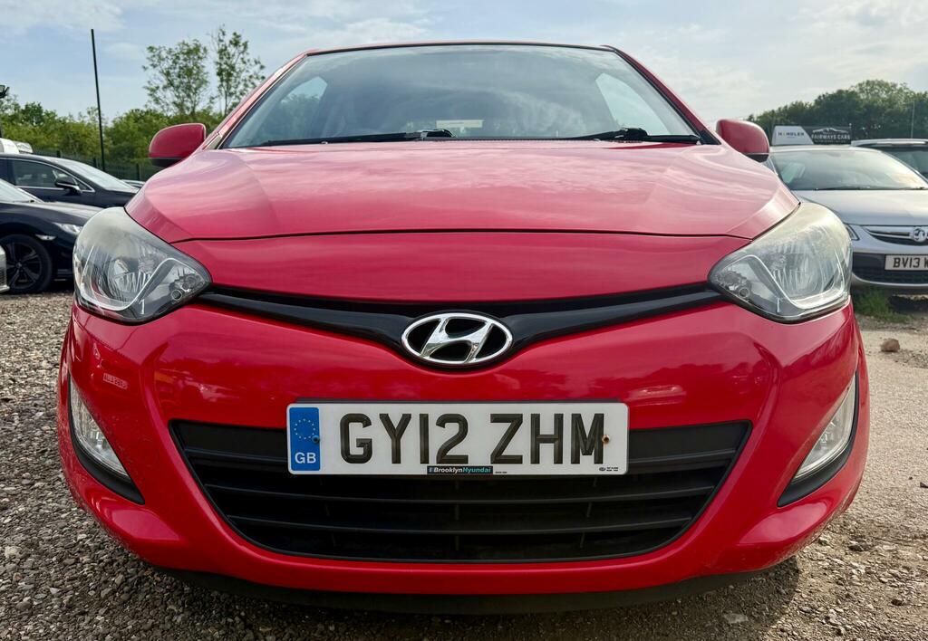 Hyundai I20 1.2 Active Euro 5 GY12ZHM Red #2