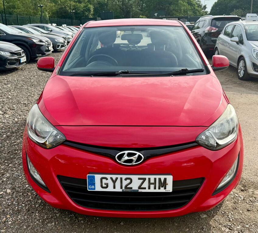 Hyundai I20 1.2 Active Euro 5 GY12ZHM Red #6