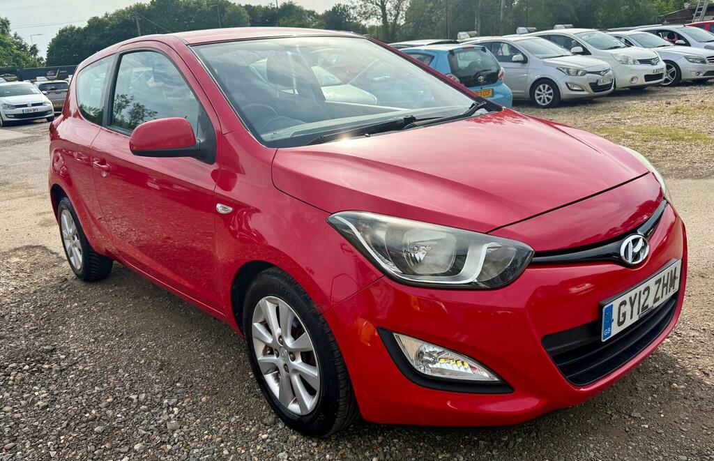 Hyundai I20 1.2 Active Euro 5 GY12ZHM Red #5