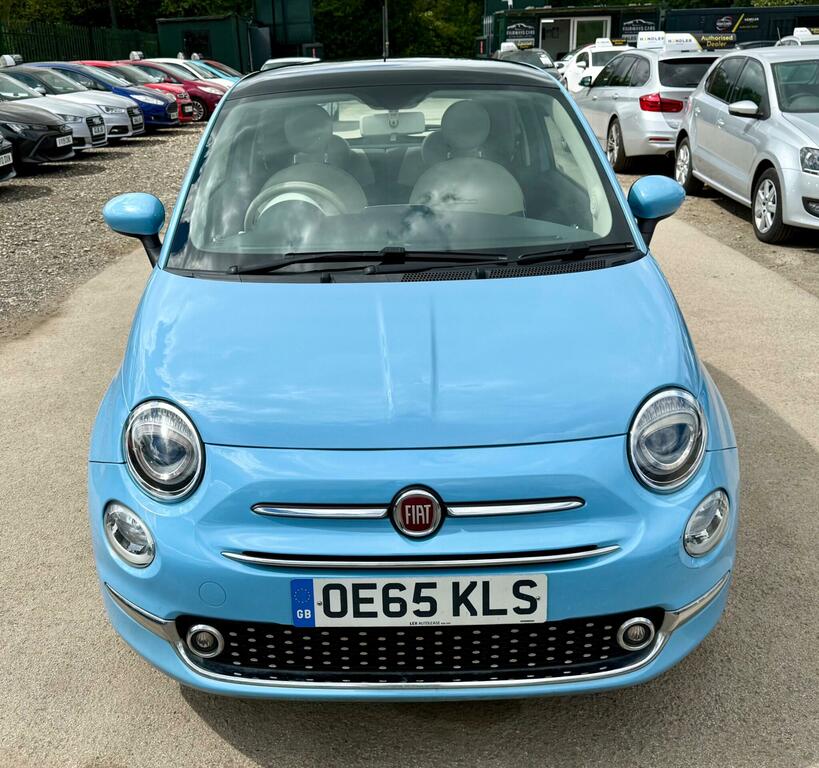 Fiat 500 1.2 Lounge Euro 6 Ss OE65KLS Blue #6
