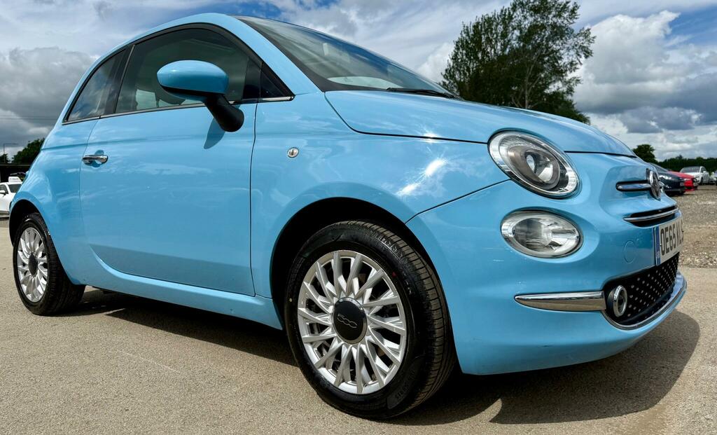 Fiat 500 1.2 Lounge Euro 6 Ss Blue