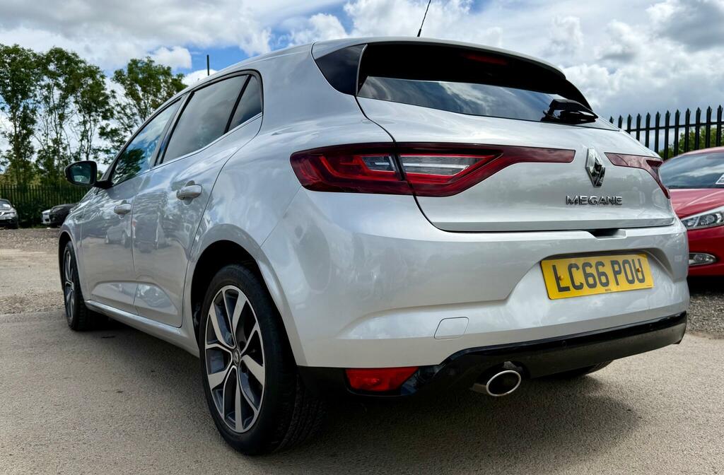 Renault Megane 1.5 Dci Dynamique S Nav Edc Euro 6 Silver #4