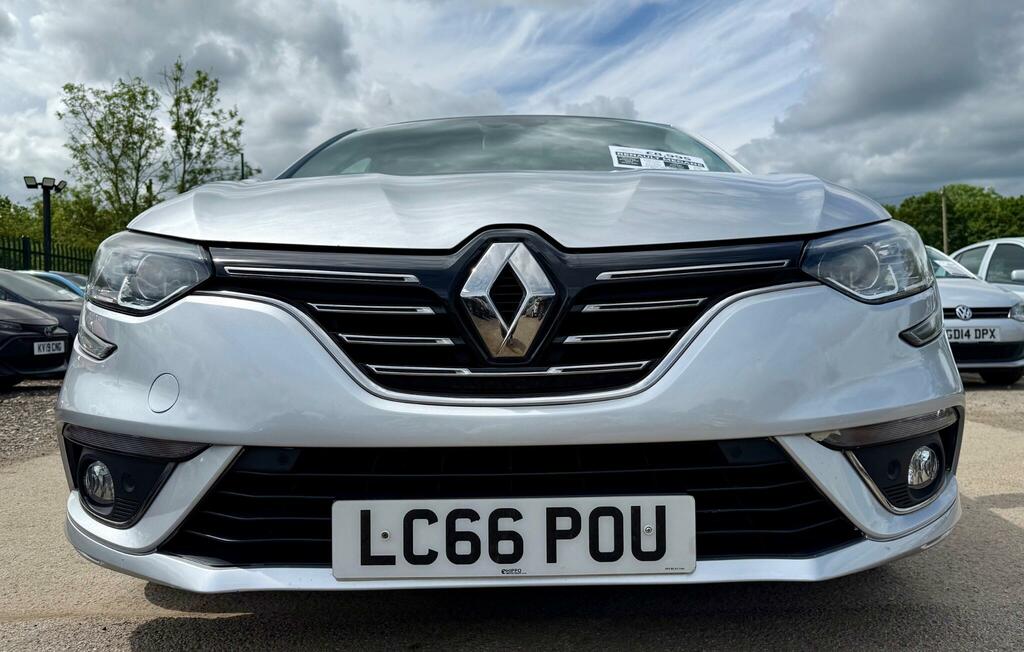 Renault Megane 1.5 Dci Dynamique S Nav Edc Euro 6 Silver #2