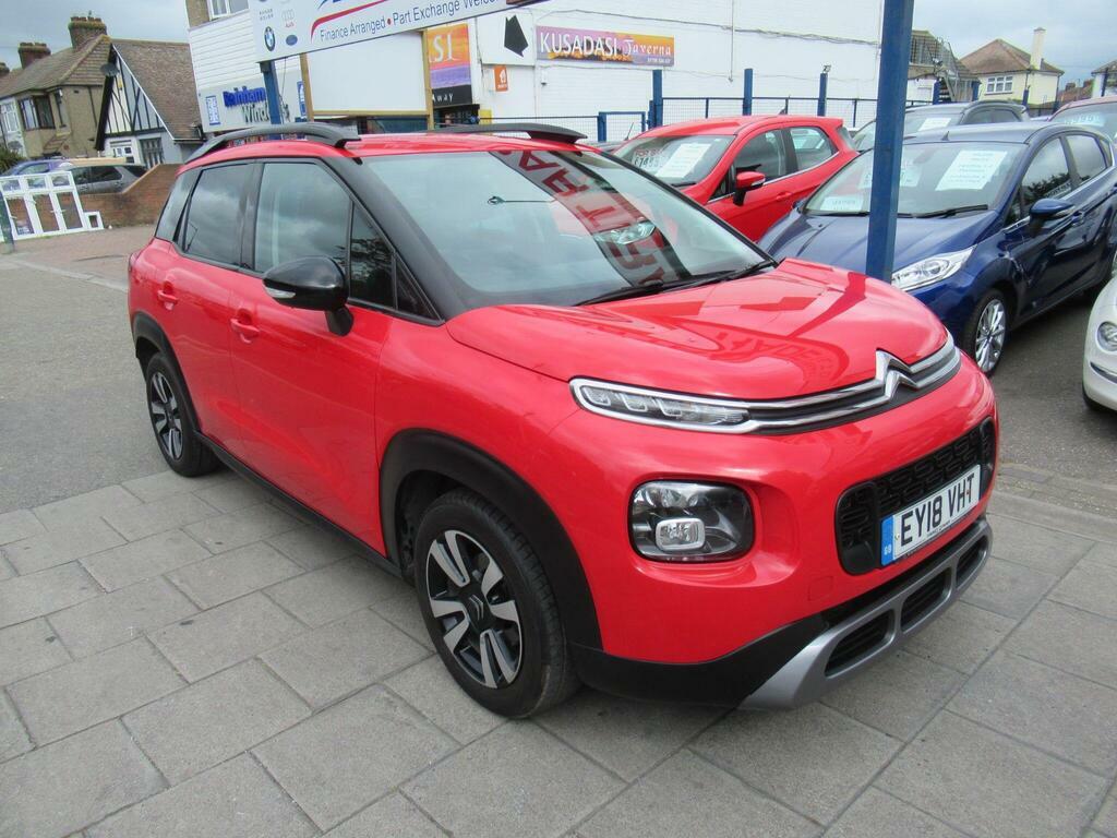 Citroen C3 Aircross 1.2 Puretech Feel Euro 6 EY18VHT Red #4