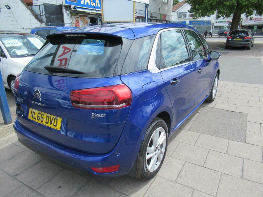 Citroen C4 Picasso 1.2 Puretech Feel Euro 6 S S NL66DVO Blue #5