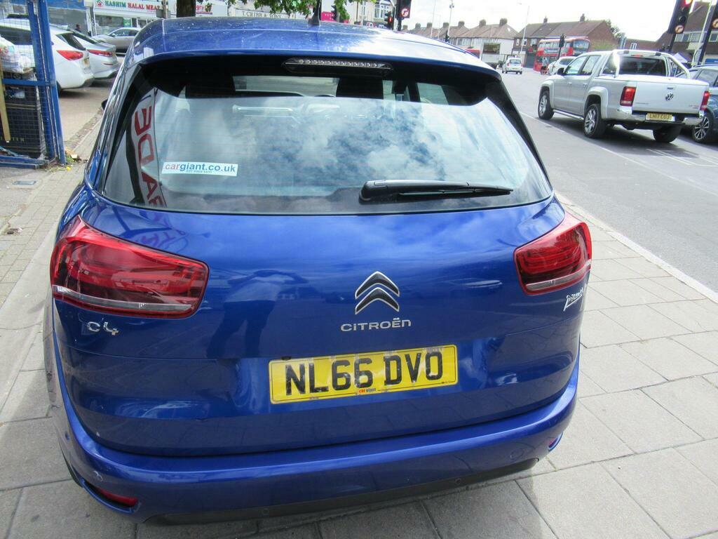 Citroen C4 Picasso 1.2 Puretech Feel Euro 6 S S NL66DVO Blue #6