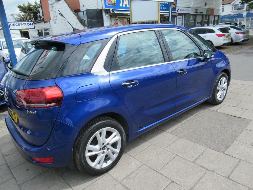 Citroen C4 Picasso 1.2 Puretech Feel Euro 6 S S NL66DVO Blue #4