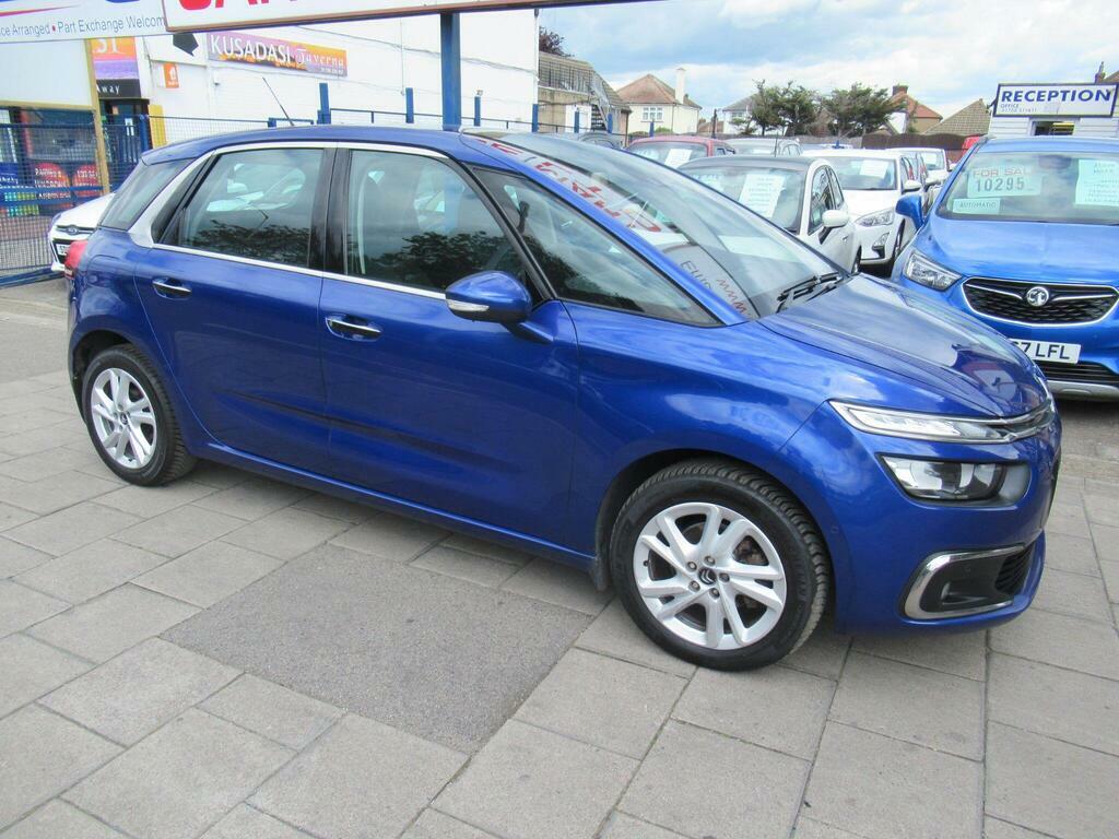 Citroen C4 Picasso 1.2 Puretech Feel Euro 6 S S NL66DVO Blue #3