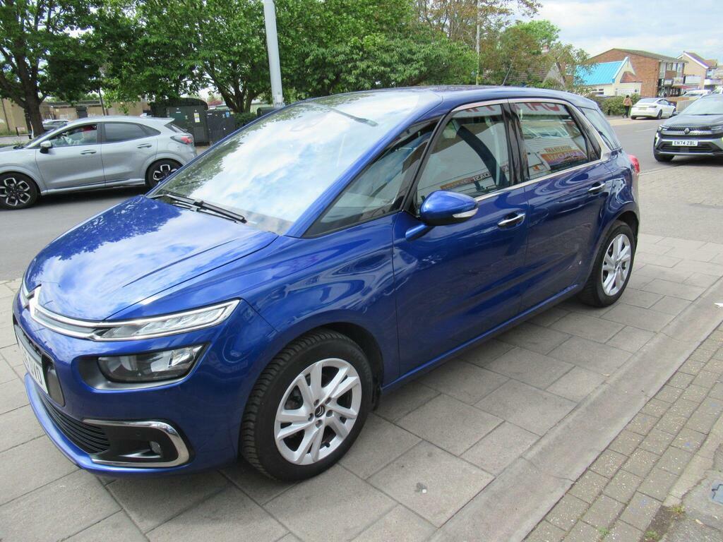 Citroen C4 Picasso 1.2 Puretech Feel Euro 6 S S NL66DVO Blue #2