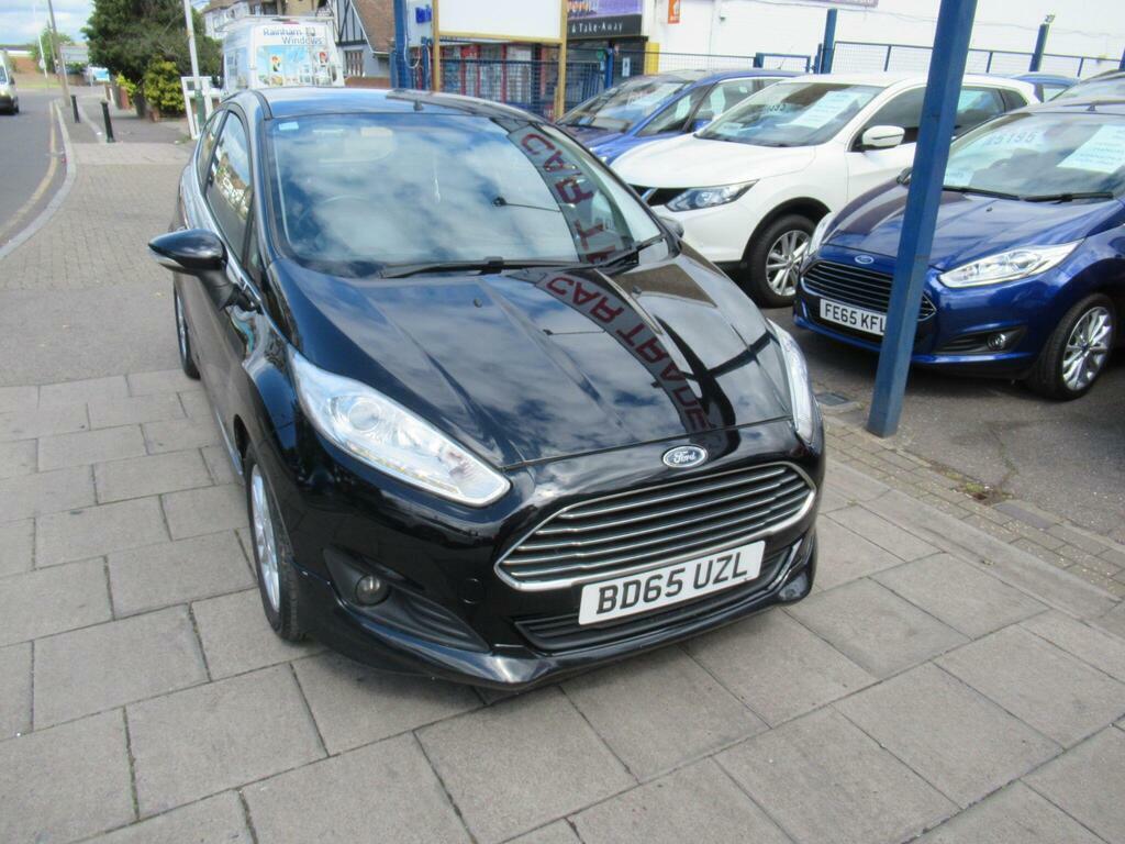 Ford Fiesta 1.0T Ecoboost Zetec Euro 6 S S BD65UZL Black #4
