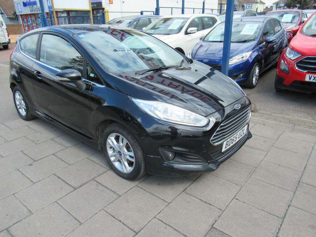 Ford Fiesta 1.0T Ecoboost Zetec Euro 6 S S BD65UZL Black #6