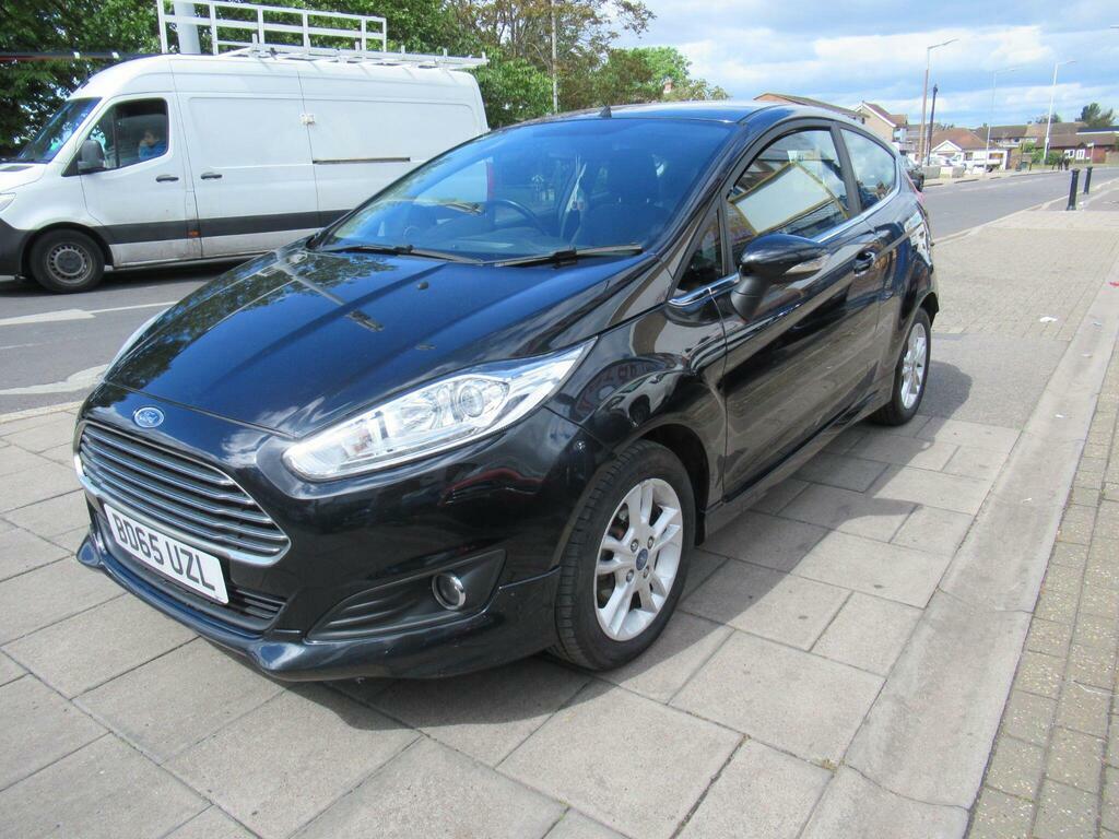 Ford Fiesta 1.0T Ecoboost Zetec Euro 6 S S BD65UZL Black #5