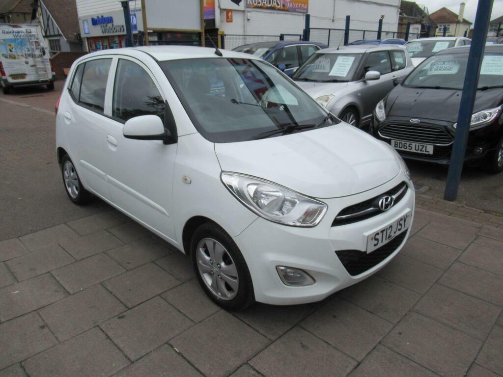 Hyundai I10 1.2 Active Euro 5 ST12JSY White #6