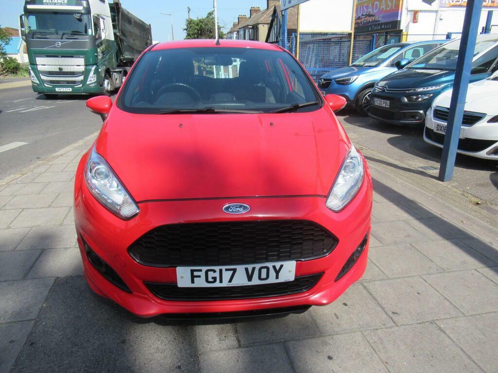 Ford Fiesta 1.0T Ecoboost St-line Euro 6 S S FG17VOY Red #3
