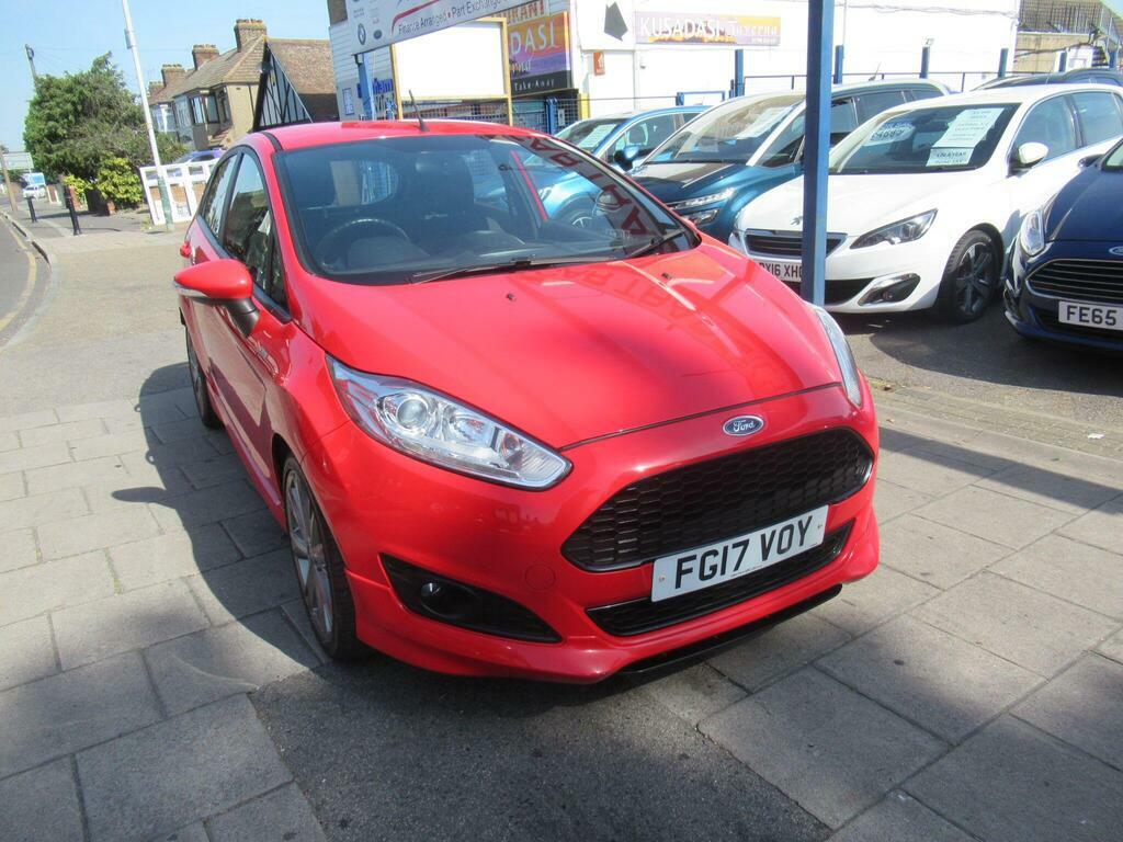Ford Fiesta 1.0T Ecoboost St-line Euro 6 S S FG17VOY Red #2