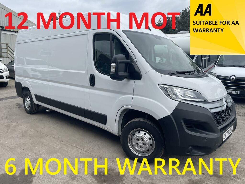 Citroen Relay 2.2 Bluehdi 35 Enterprise Edition Panel Van Di White