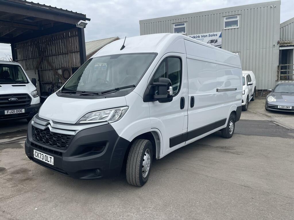 Citroen Relay 2.2 Bluehdi 35 Enterprise Edition Panel Van Di CK73OLT White #3