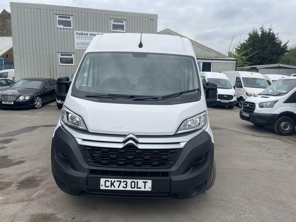 Citroen Relay 2.2 Bluehdi 35 Enterprise Edition Panel Van Di CK73OLT White #2