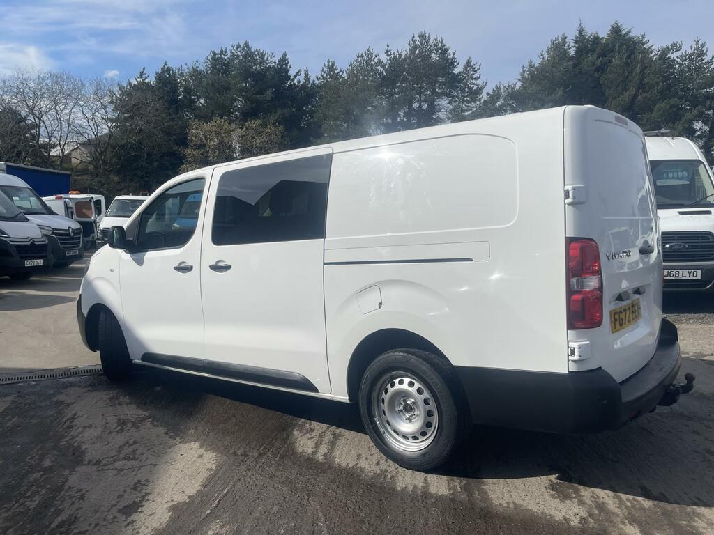 Vauxhall Vivaro 2.0 Turbo D 3100 Dynamic Crew Van Double Cab 6Dr D FG72EEW White #3