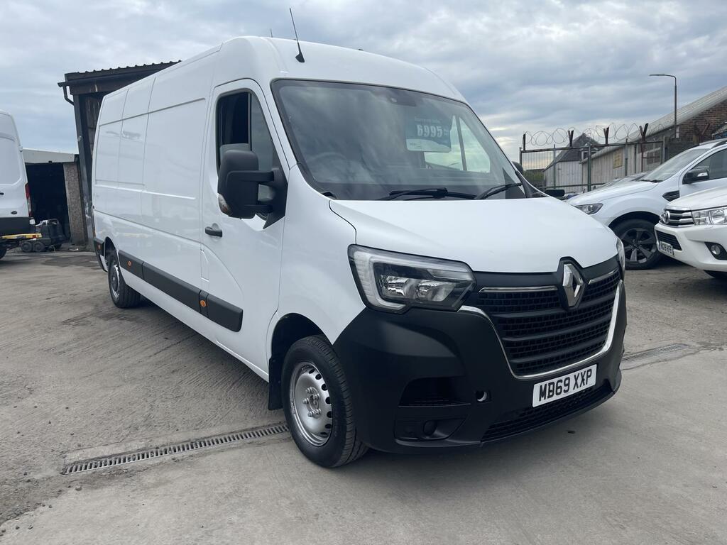 Renault Master 2.3 Dci 35 Business Panel Van Fw MB69XXP White #6