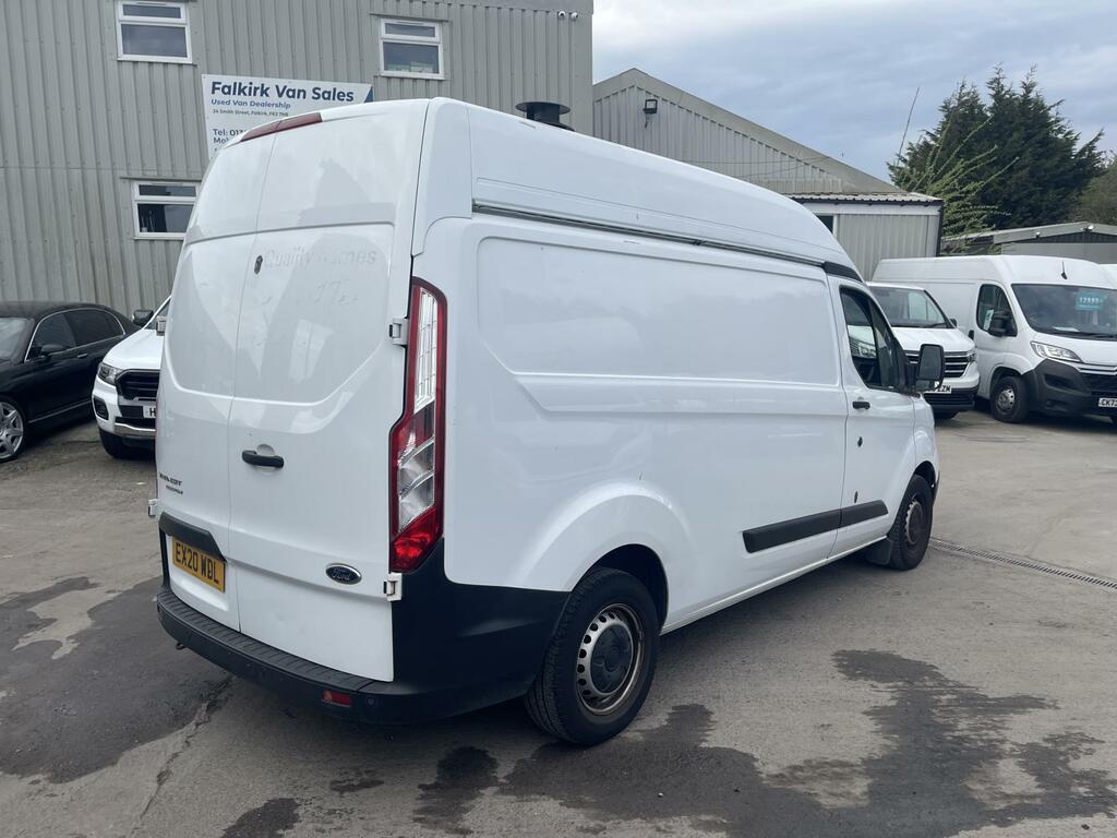 Ford Transit Custom 2.0 300 Ecoblue Leader Panel Van EX20WDL White #4