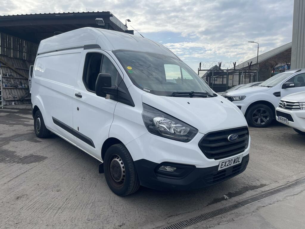 Ford Transit Custom 2.0 300 Ecoblue Leader Panel Van EX20WDL White #6