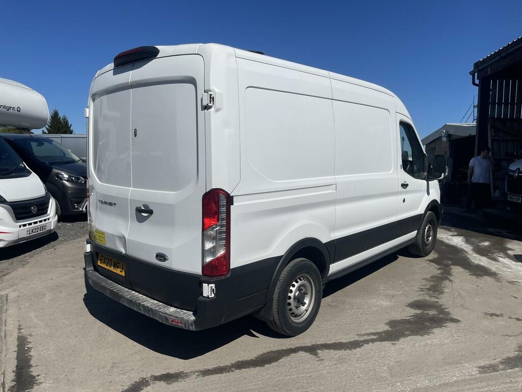 Ford Transit Custom 2.0 330 Ecoblue Leader Panel Van EX20WFJ White #4