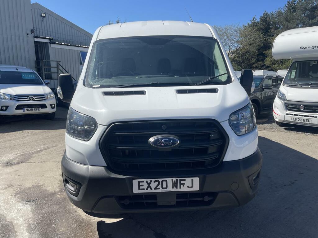 Ford Transit Custom 2.0 330 Ecoblue Leader Panel Van White
