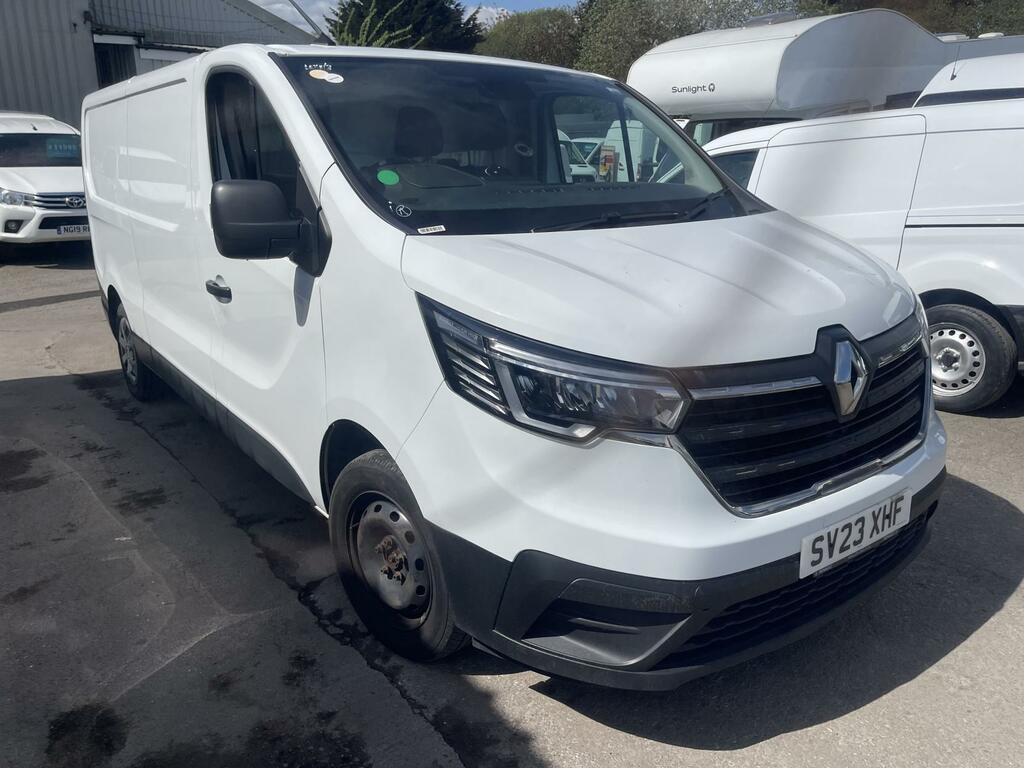 Renault Trafic 2.0 Dci Blue Ll30 Business Panel Van Ma SV23XHF White #2