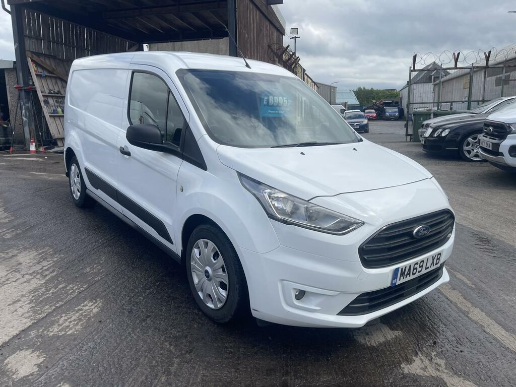 Ford Transit Connect 1.5 210 Ecoblue Trend Panel Van MA69LXB White #4