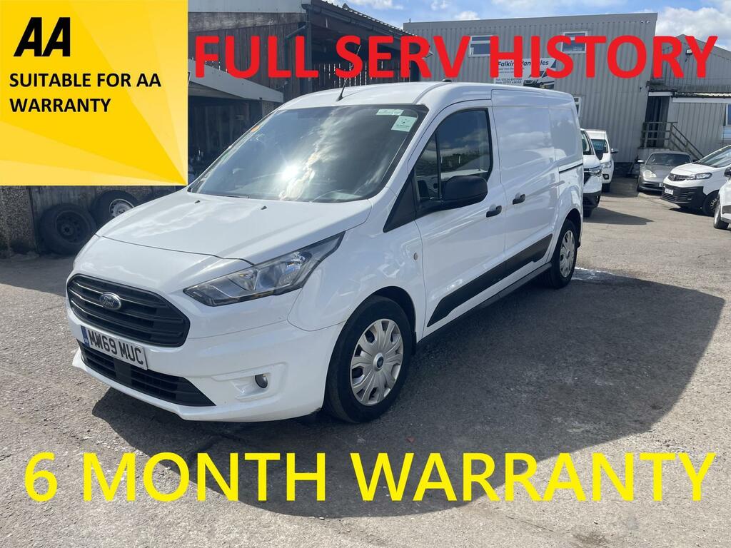 Ford Transit Connect 1.5 210 Ecoblue Trend Panel Van White